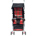 Foldable Baby Stroller Pram Blue 6 Tyres. 