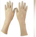 Ladies hand gloves Black Skin  Colour Long Hijab Gloves for Women and Girls Cotton jersey Muslim Abaya Hand Gloves, Sun Protecting Gloves Hijab Gloves. 