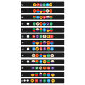 KOKKO Colorful Guitar Fretboard Note Decal Beginners Fingerboard Sticker Label Map Frets Scale. 