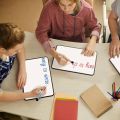 Small Whiteboard Board For Students Double Sided Whiteboard Kids White Board Student White Board Children White Board Double Side White Board With Marker And Duster for Home Office School Dry Erasable White Board Drawing White Board Double Sided. 
