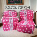 Storage Bags for Clothes – High Quality Large Size Zipper Storage Bags for Clothes, Durable, Breathable, Waterproof Fabric Storage Bag, Ideal for Seasonal Clothes, Bedding, and Home Organization. 
