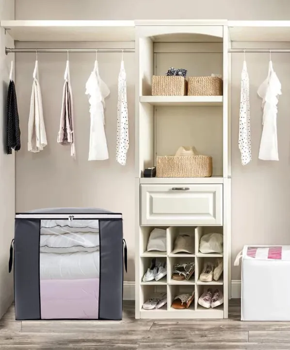 BASEIN%20Multi-Purpose%20Foldable%20Storage%20Bags%20for%20Clothes,%20Bedding,%20and%20Travel%20-%20Large%20Capacity%20Organizer%20with%20Durable%20Material,%20Pack%202/5%20-%20Image%207