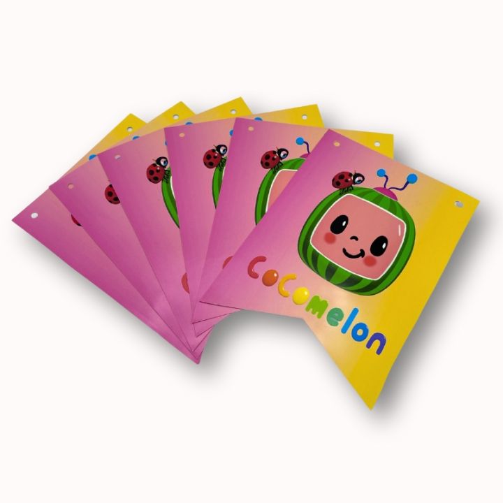 Cocomelon Fun to Life! Set of 6 JJ Character Cutouts (4.5 & 6.5 Inches)