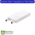 40*80mm Primary Aluminum Water Cooling Block For 12706 12710 12715 Peltier Module Liquid Water Cooler Heat Sink System For PC Laptop CPU Newest by Electrica. 