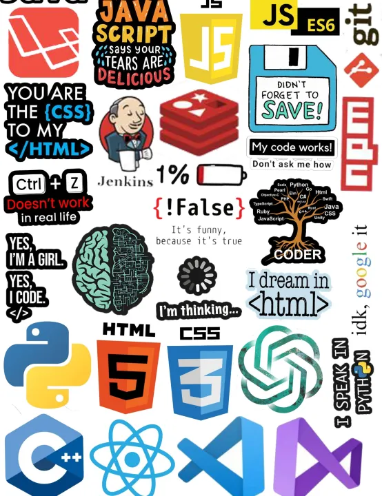 Coding%20Programming%20Stickers%20Pack%20of%2030%20for%20Laptop%20&%20Mobile%20Cover%20Stickers%20for%20Software%20Engineers%202Inchx2Inch%20Each%20Sticker%20Size%20-%20Image%202