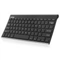 Arteck Stainless Steel Bluetooth Keyboard HB086 - Rechargeable with Universal Connectivity. 