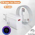 [Original] 6A Redmi_67W Turbo Wall Charger For Xiaomi 10 11 12 Lite 13T Redmi Note 10S 11T 12T 13 Pro POCO *Show Percentage* Charge With Type-C USB Charging Cable. 