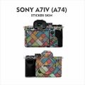 sony a7iv a74 sticker skin for body protection and decore (skin lgany ki tarteeb parsel k sath hogi). 