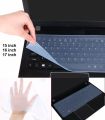 Universal 15 inch Laptop Keyboard Protection Silicone Cover Film. 