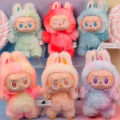 ORBIT 1:1 High-quality Big Into Energy Labubu V3 Blind Box Series PVC Labubu Macaron Pendant Doll Surprise Box Keychain Birthday Gift. 
