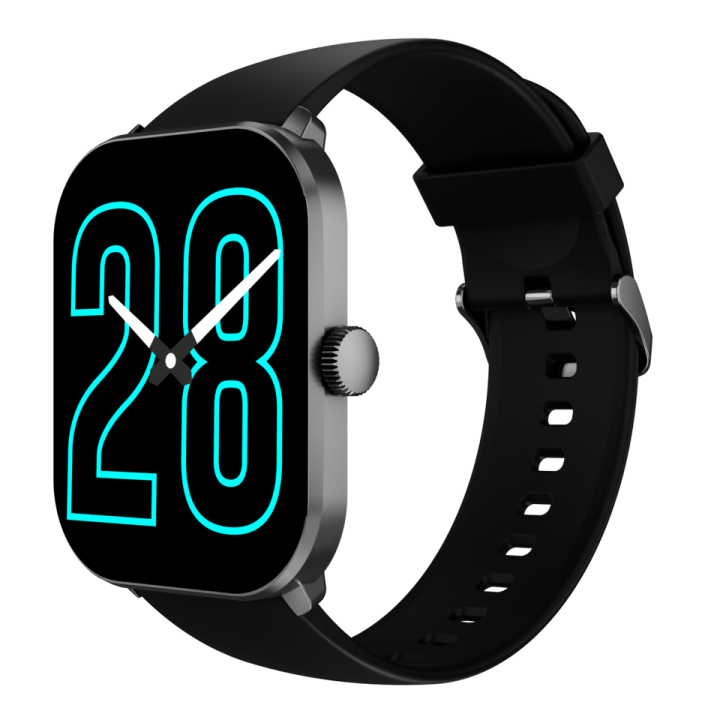 Login L-102 AMOLED Smartwatch with Bluetooth Calling & Fitness Tracker | Best Round Dial Waterproof Smart Watch for Men & Women | Compatible with Android & iOS