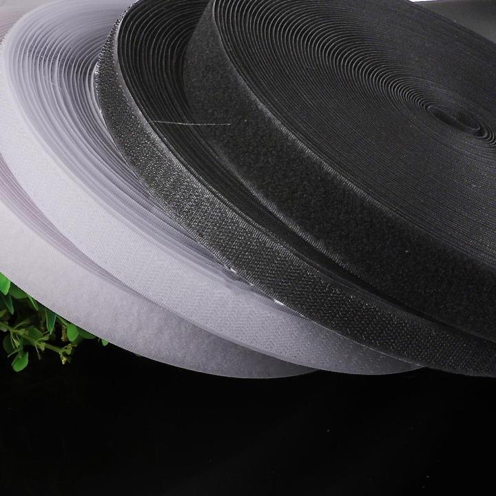 2M Hook And Loop Strong VELCRO Self Adhesive Fastener Nylon Sticker velcro patch Adhesive With DIY Dres