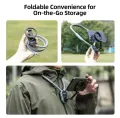 ENRG TELESIN Neck Chest Mobile Phone Holder Stand Neck Mount with Magnetic Phone Holder with Strap & Metal Ring for Phone 15/14/13/12 Android Smartphone. 