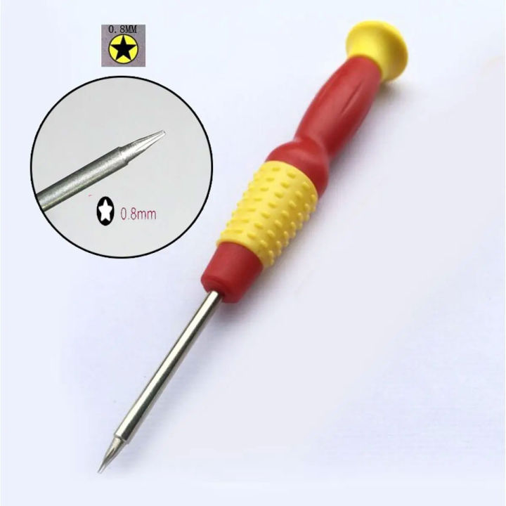 Star%20Shape%200.8%20mm%20Pentalobe%20Screwdriver%20-%20Image%202