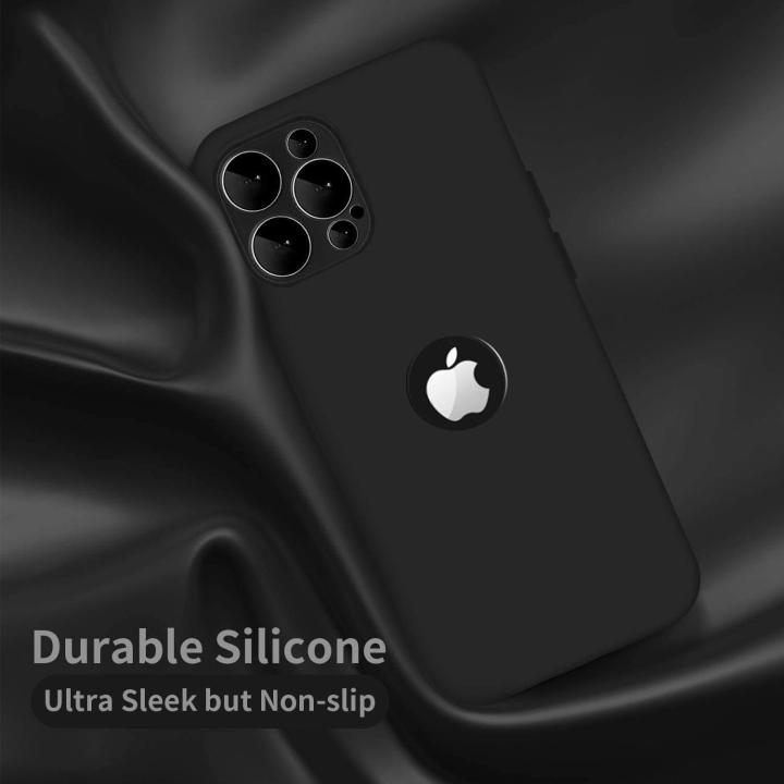 IPHONE%2012%20PRO%20MAX%20BLACK%20SOFT%20SILICON%20BACK%20COVER%20-%20Image%204