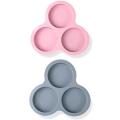 Silicone Air Fryer Egg Pan Reusable Air Fryer Egg Mold,Non-Stick Air Fryer Baking Pan,3 Cavity Silicone Muffin Pans 2Pc. 