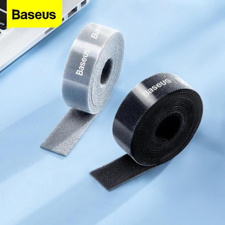 Baseus Velcro Strap Roll Cable Organizer - Strong Velcro Tape Cable Tie - 3 Meter