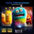 HY350 Home Projector | Native 1080p Full HD | 4K Hardware Decoding | 580 ANSI Lumen | Allwinner H713 Quad-Core 2GB 32GB | Hi-Fi Speaker | Android TV OS English VersionHY350 ANDROID 11.0V (CPU ALLWINNER H713) SMART PROJECTOR 2GB+32GB DUAL SPEAKER 1080P WI. 