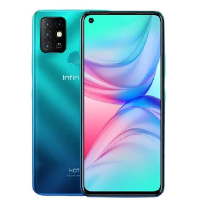 Infinix Hot 10 - 128GB + 6GB - Helio G70 Gaming Processor - 16MP Ai Quad Camera - 6.78"HD+ Display - 5200 mAh Battery