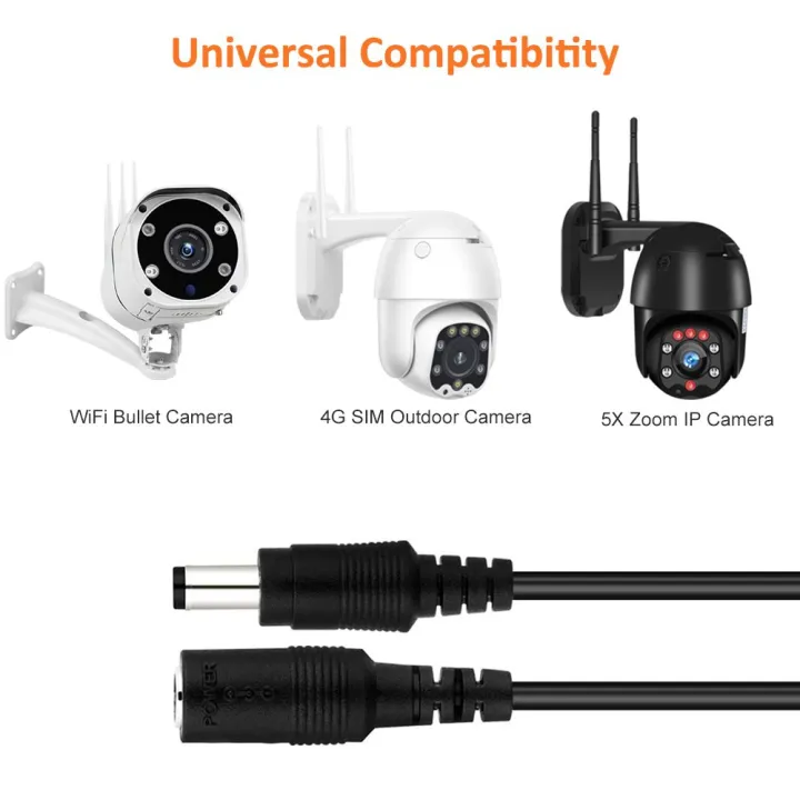 Router Power Card Power Supply Adapter 5.5*2.1mm Cable For Camera Router For CCTV DC 12V ...
