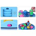 Kids Favorite Fishing Game- GOGO Fishing Toy with 26 fish and Music and Light  Best Birthday Gift. 