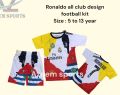 Cristiano Ronaldo football club all design kit for kit. 