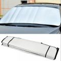 Car Windscreen Sun Shade Heat Resistant Heat Protection Front Mirror Train Parking Sunshade Light Heat Protection Sun Block. 