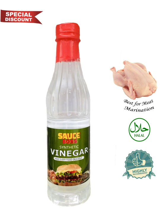 Sauce Boss Synthetic Vinegar | 500ML | Wholesale rate | LIMITED TIME OFFER!