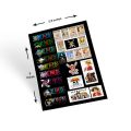 One piece uncut sticker sheet set. 