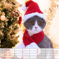 New Christmas Cat Costumes Funny Santa Claus Clothes For Small Cats Dogs Xmas New Year Pet Cat Clothing Winter Kitten Outfits. 