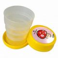 Portable Folding Collapsible Magic Cup Folding Glass. 