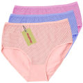 Pack of 03 Soft multicolours Cotton Underwear Panties for Girls & Women Multi color Cotton Panty for girls panty for women. 