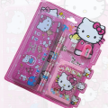 6 & 14 in 1 Stationery Gift Set for School Children Girls & Boys Perfect Birthday Gift Beautiful Disney Character Stationary Gift Set Pencil Sharpener Eraser Scale Ramzan Eid Gift Hello Kitty Spiderman Cars Frozen Princess. 