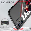 UCUC for iPhone 13 Pro Back Cover Personality Supreme Boys Frosted Transparent Hard Phone Case Thin Shockproof Full Cover Camera Protect Case. 
