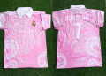 Real Madrid Ronaldo #7 Special Dragon Edition Football Jersey T-Shirt - Pink Dragon for girls & Boys. 