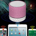 Colourful LED Mini Wireless Bluetooth Speaker TF Card USB FM Portable Music speakers Hand-free call AUX with Mic For Phone PC. 