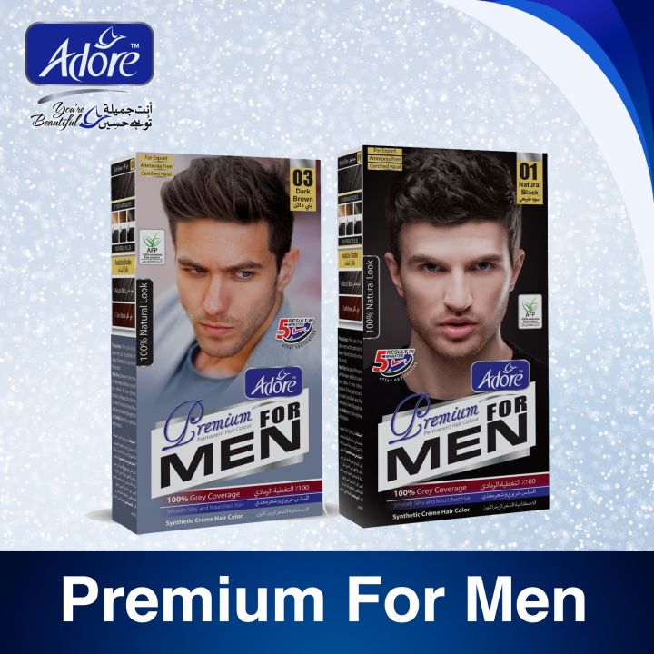 Adore Premium Hair Color For Men