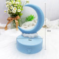 Creative Romantic Crescent Moon Night Light LED Bedside Decorative Table Lamp Living Room Luminous Toy Decorations Birthday Gift. 