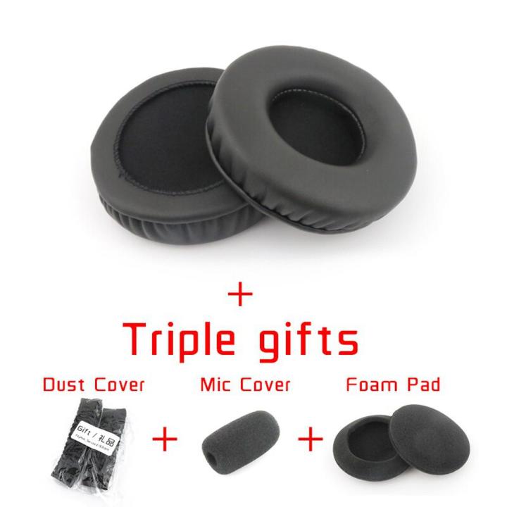 YHcouldin Earpads For Logitech H110 H111 Headphone Accessaries Replacement Wrinkled Leather