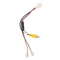 ZOROOM 4 Pin Car Reverse Camera Retention Wiring Harness Cable Plug Adapter Connector Fit for Toyota. 