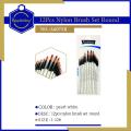 Keep Smiling  A6075R (Round) -12pcs Drawing Paint Brush Set Wooden Pointed Tip Round - sizes 1 to 12#. 