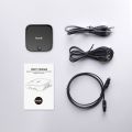 HAVIT 2 in 1 V4.1 HAVIT Bluetooth Transmitter and Receiver (aptX Low Latency), 15h Playtime, 3.5mm AUX + SPDIF Toslink Output, Wireless Stereo Adapter, for TV, DVD, MP3, speakers, Home Car Stereo and More (BT021) ORIGINAL UK ZONE STOCK. 
