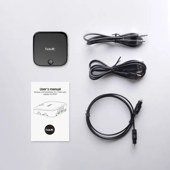 HAVIT%202%20in%201%20V4.1%20HAVIT%20Bluetooth%20Transmitter%20and%20Receiver%20(aptX%20Low%20Latency),%2015h%20Playtime,%203.5mm%20AUX%20+%20SPDIF%20Toslink%20Output,%20Wireless%20Stereo%20Adapter,%20for%20TV,%20DVD,%20MP3,%20speakers,%20Home%20Car%20Stereo%20and%20More%20(BT021)%20ORIGINAL%20UK%20ZONE%20STOCK%20-%20Image%207