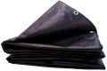 Black 100% waterproof Tarpal ,UV stabilized,durable,high quality,edge to edge borders double stitched  with hooks on every 3 feet distance on sides,used for shun shade and other outdoor activities.. 