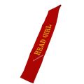 Head Girl Sash / Slash School Uniforms for Girls, A Stylish Addition to School Uniforms. 