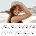 5 Pcs Quality Anti-drop Windproof Hat Strap Elastic Adjustable Hat Chin Cord Straps Removable Hat Windproof Rope Women. 