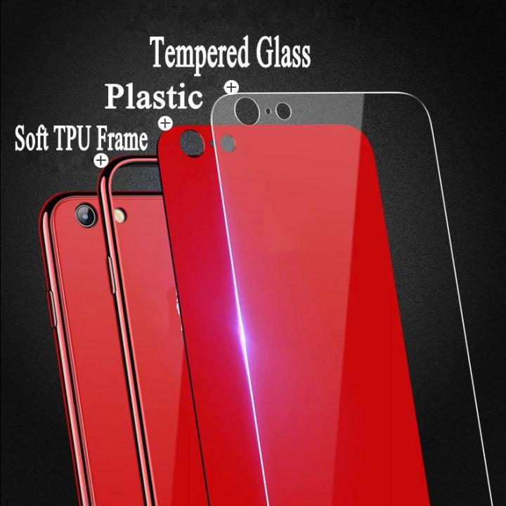 For%20iPhone%206%20/%206S%20Luxury%20Hybrid%20Tempered%20Shine%20Back%20Glass%20Soft%20Silicone%20Bumper%20Cover%20Case%20-%20Image%205