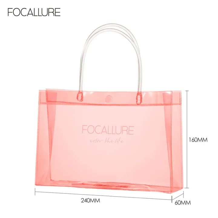 FOCALLURE%20PVC%20Handbag%20Gift%20bag%20Waterproof%20Travel%20Ultra-portable%20Makeup%20bag%20-%20Image%208