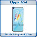 Oppo A54 Tempered Glass Screen Protector Premium High Quality Polish Glass For Oppo A54. 