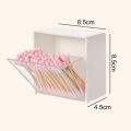 Transparent Storage Case Waterproof Wall Mounted Bathroom Storage Container. 